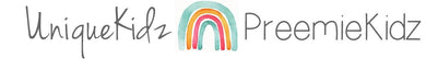 Unique Kidz Preemie Kidz Rainbow Logo