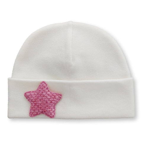 'Little Star' Baby Hat // Fuchsia