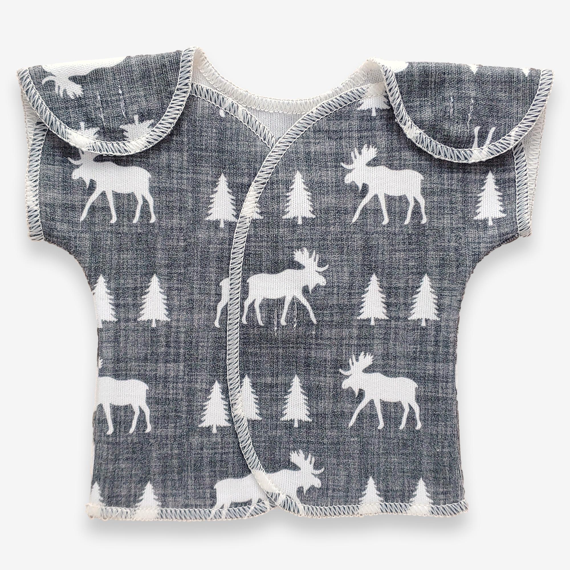 Organic Preemie T-Shirt // Moose Trot