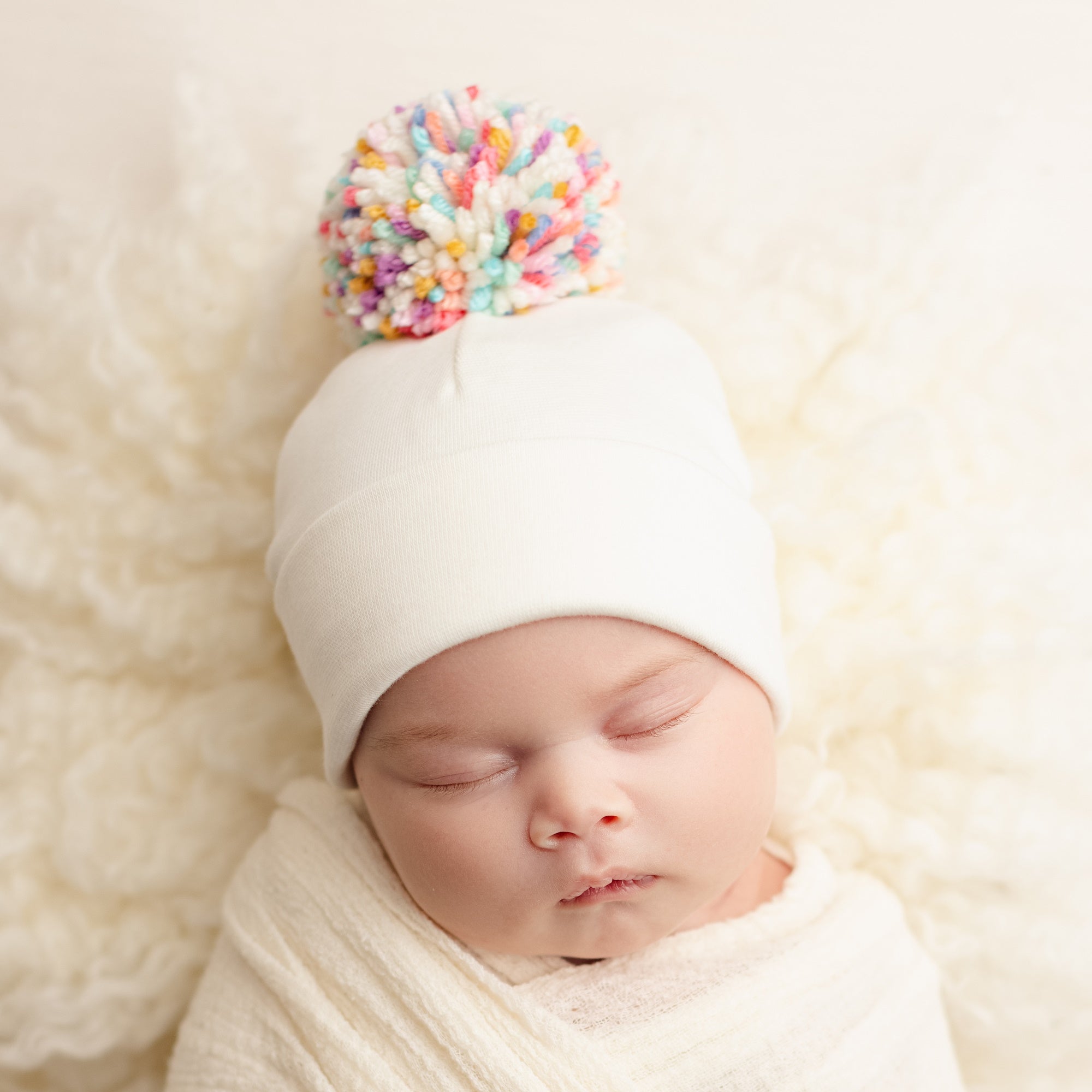 'Pom Pom' Baby Hat // Sprinkles