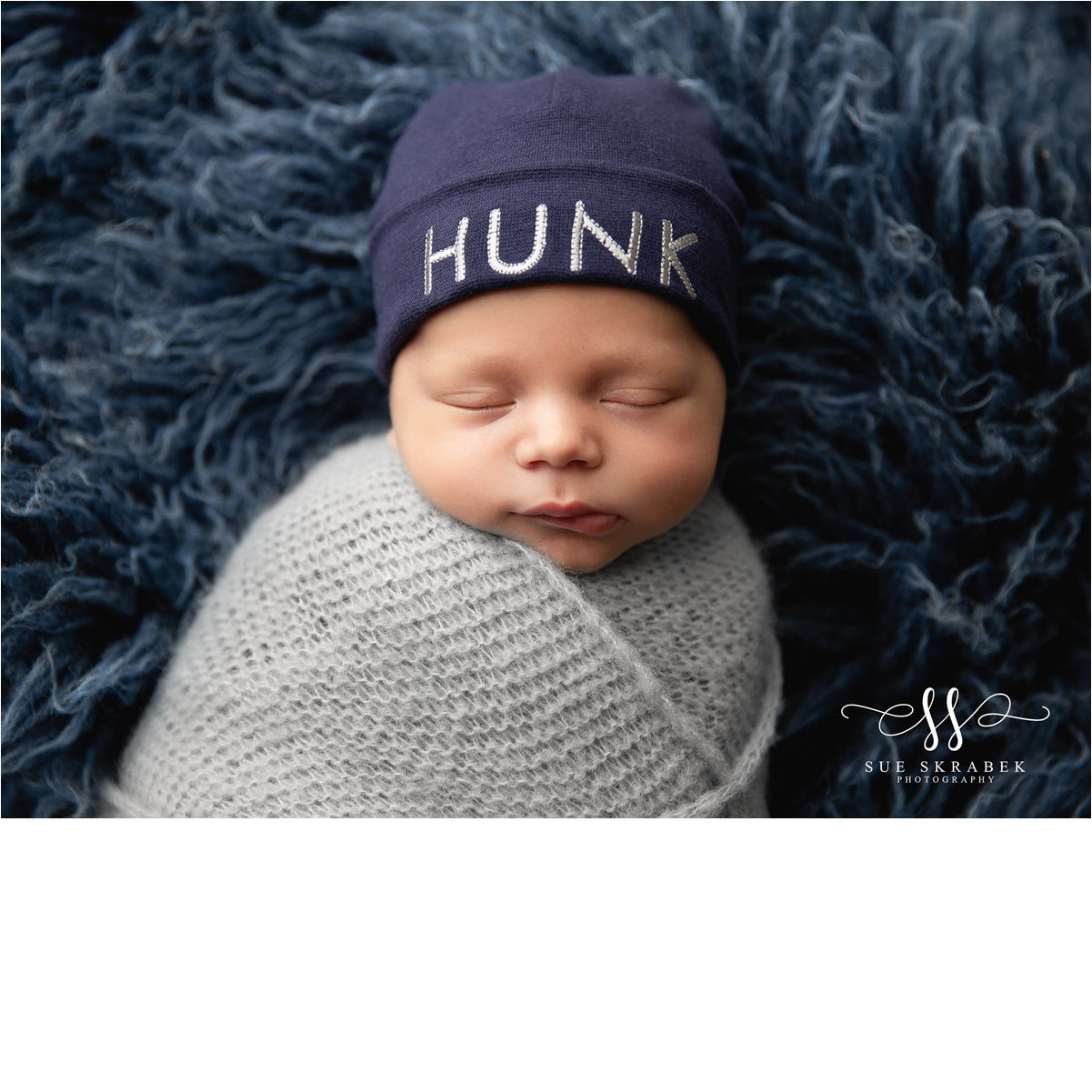 Embroidered Hat Navy // Hunk