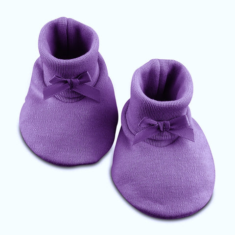 Baby Booties // Purple