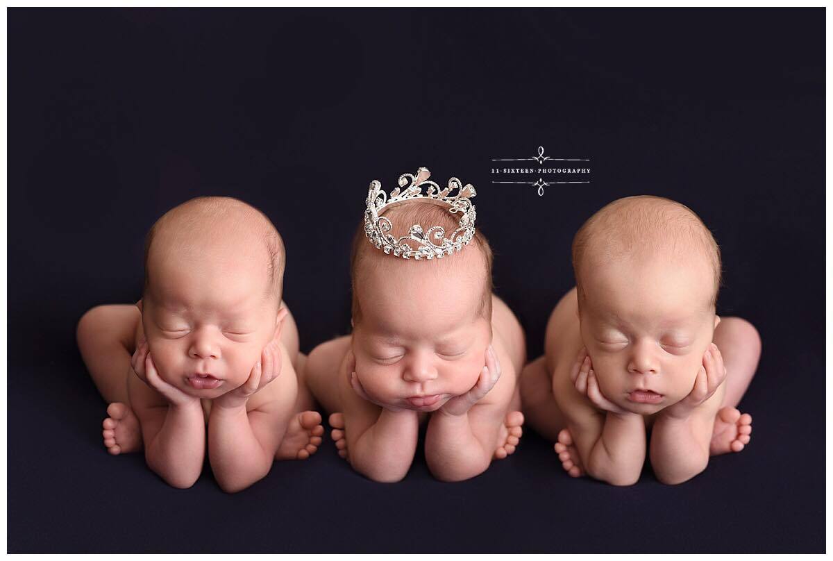 Rhinestone Mini Crown // Princess Kalette-Mini Crowns-UniqueKidz